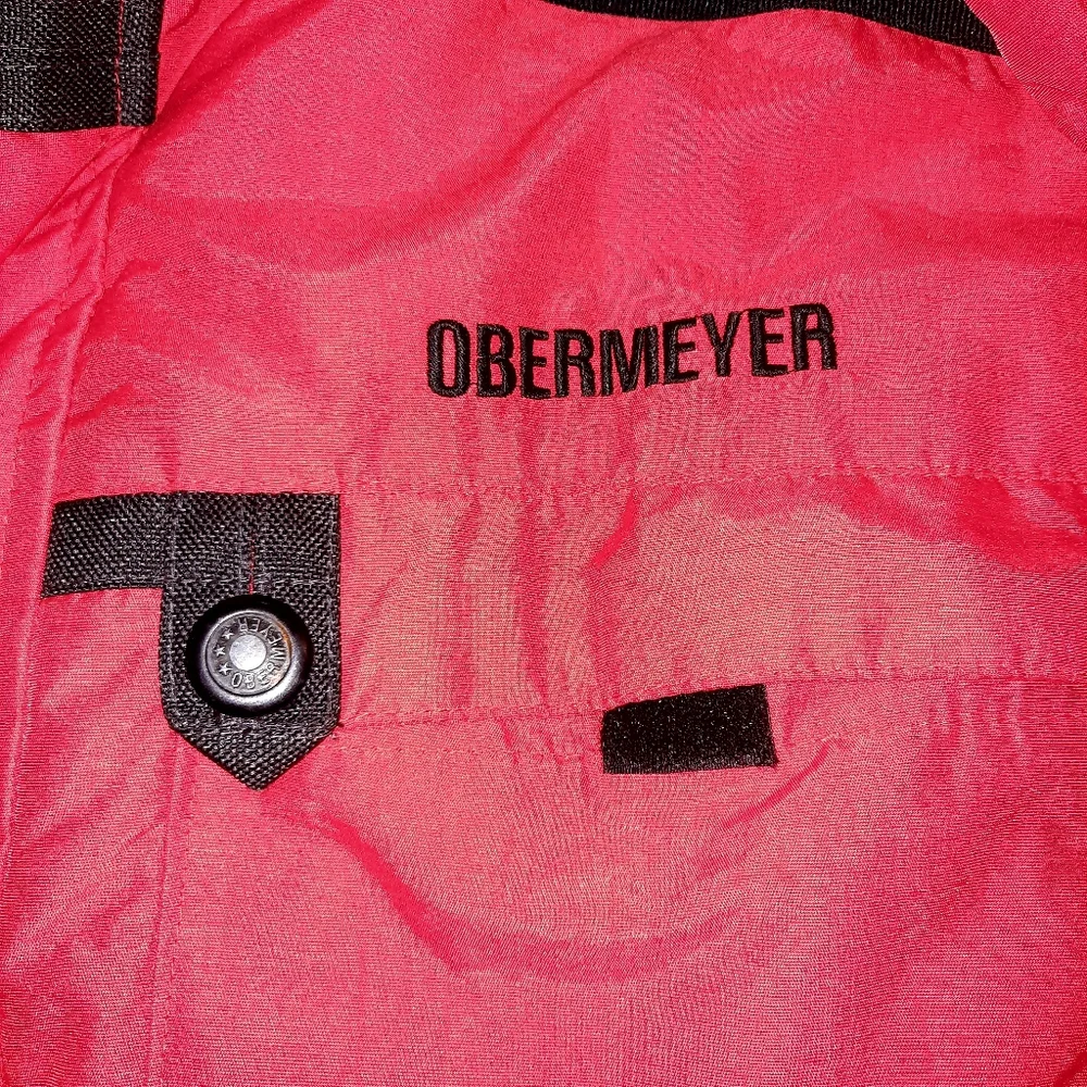 Red And Black Winter coat Boys 18 Jr